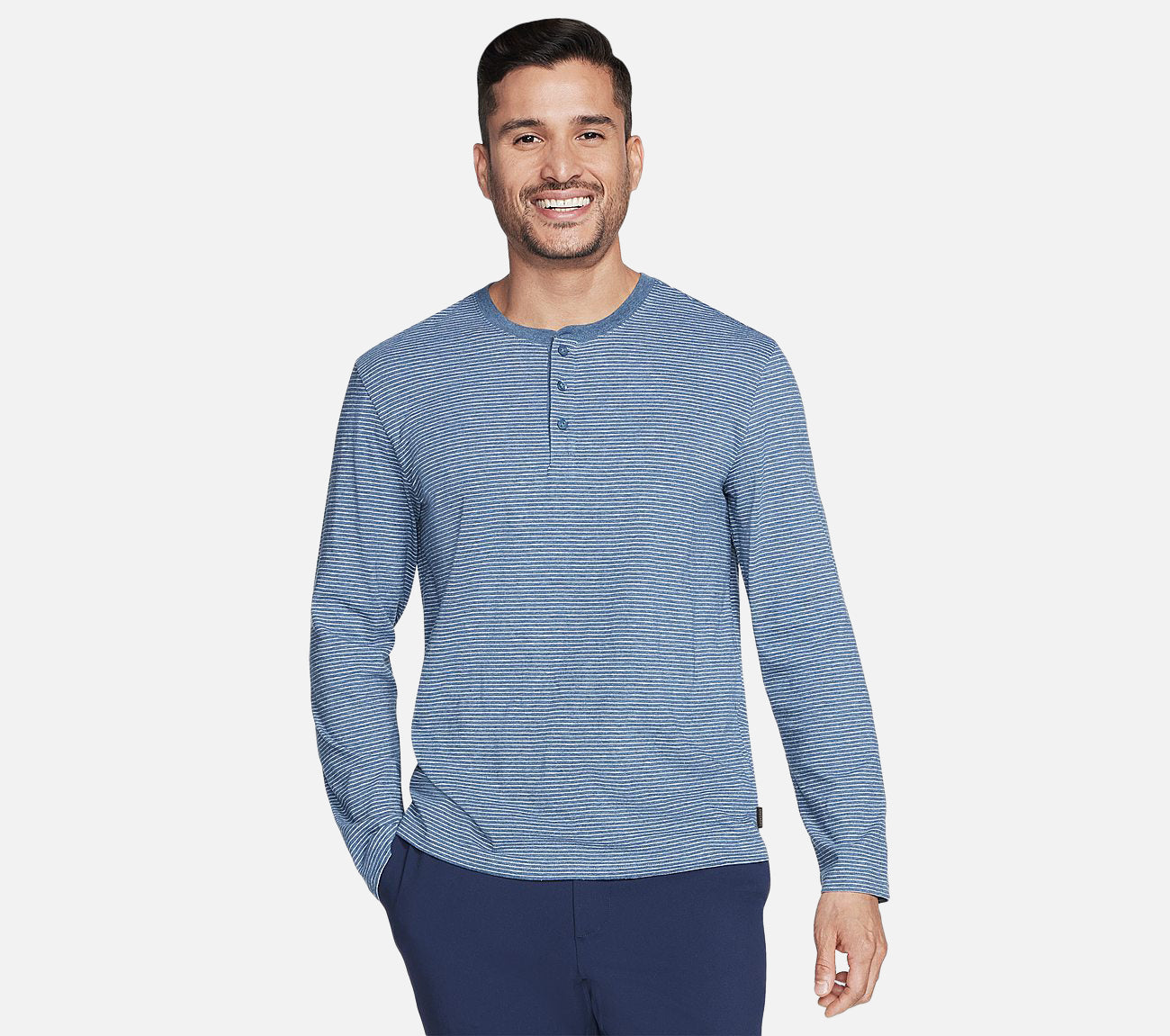 Skech Jersey Henley Clothes Skechers.dk