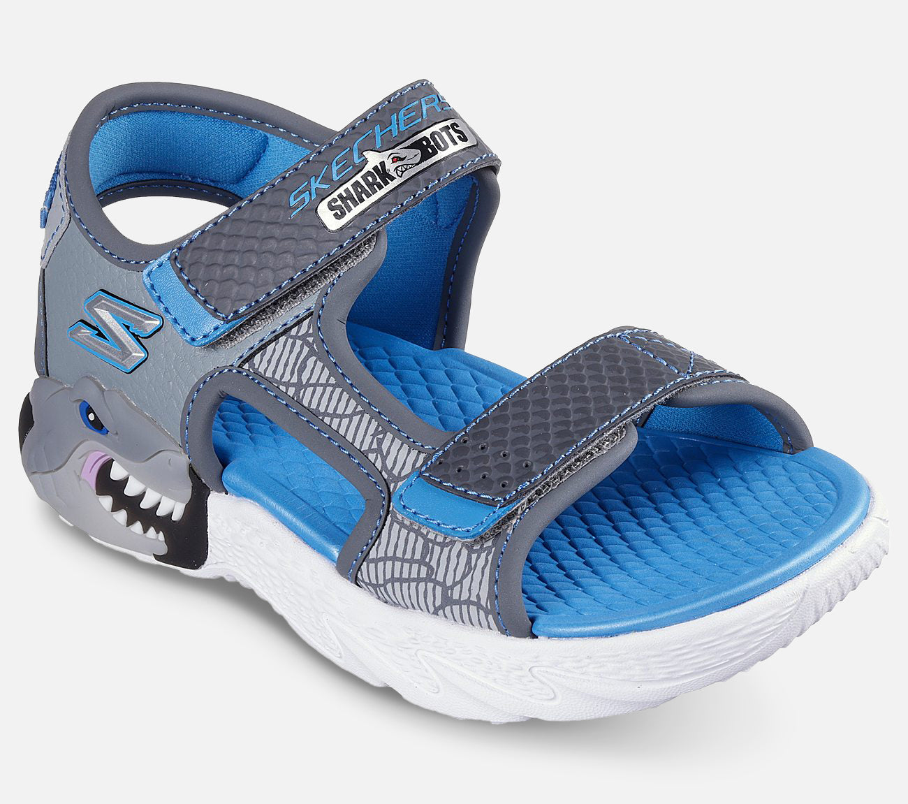 S-Lights: Creature-Splash Sandal Skechers
