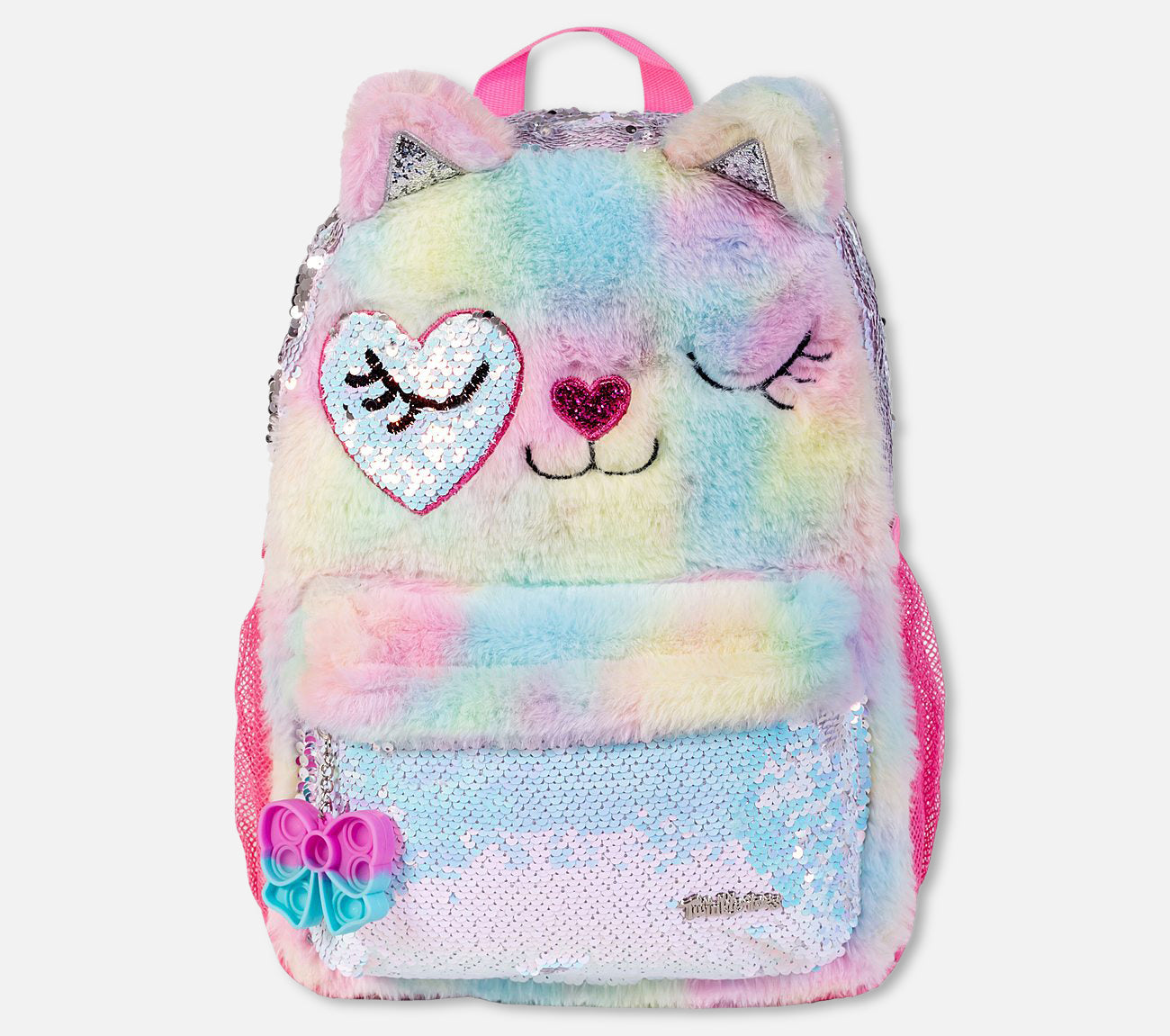 Twinkle Toes: Fur Cat Backpack Bags Skechers.dk
