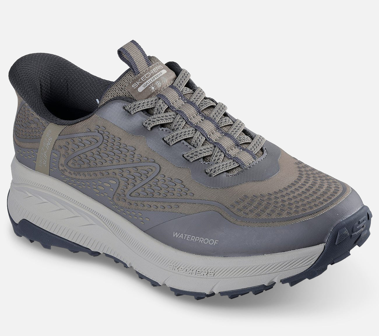 Switch Back Slip-ins | Natural herresko - Køb online her – Skechers.dk