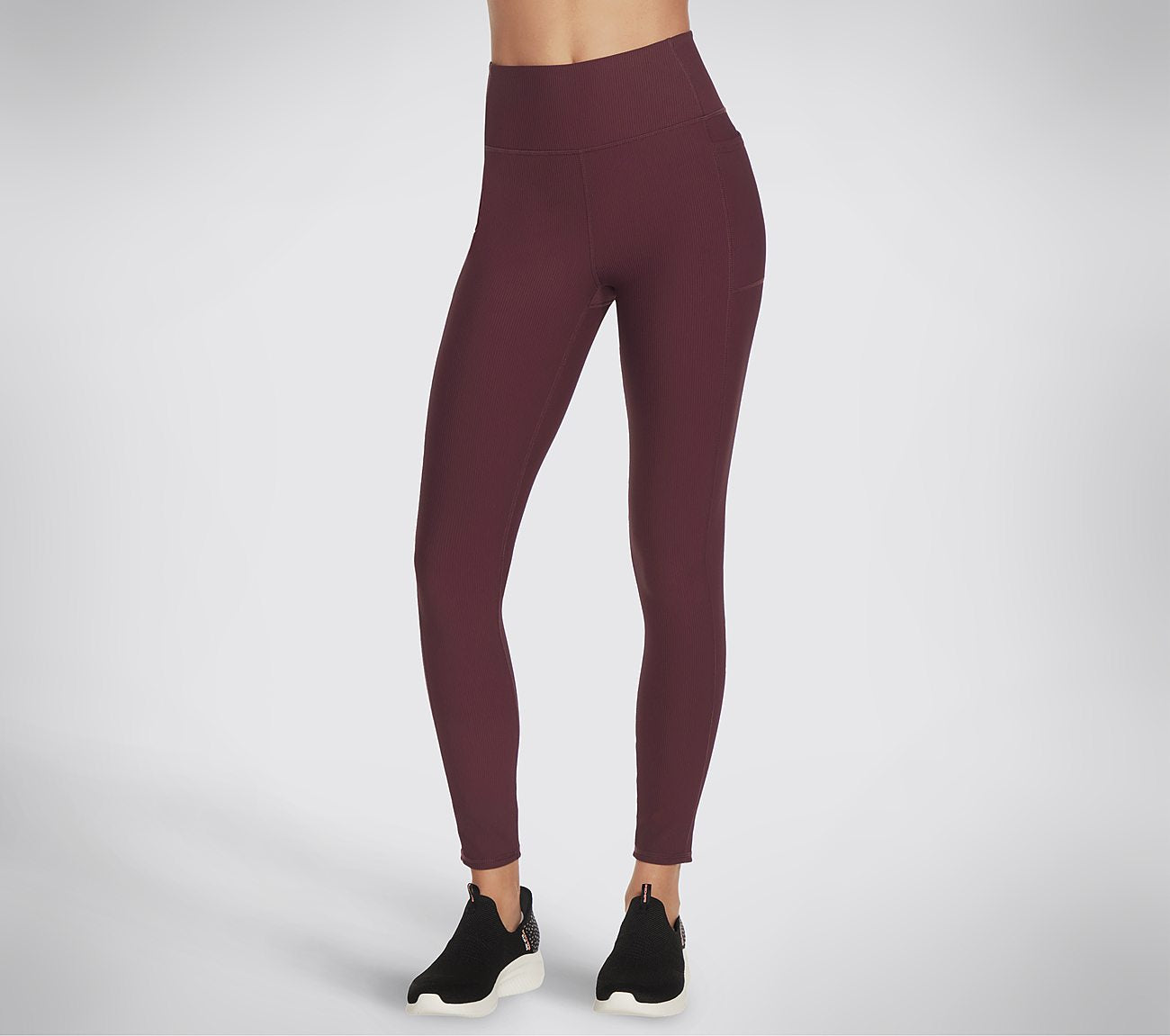 GO FLEX - Rib FL HW Legging Clothes Skechers.dk