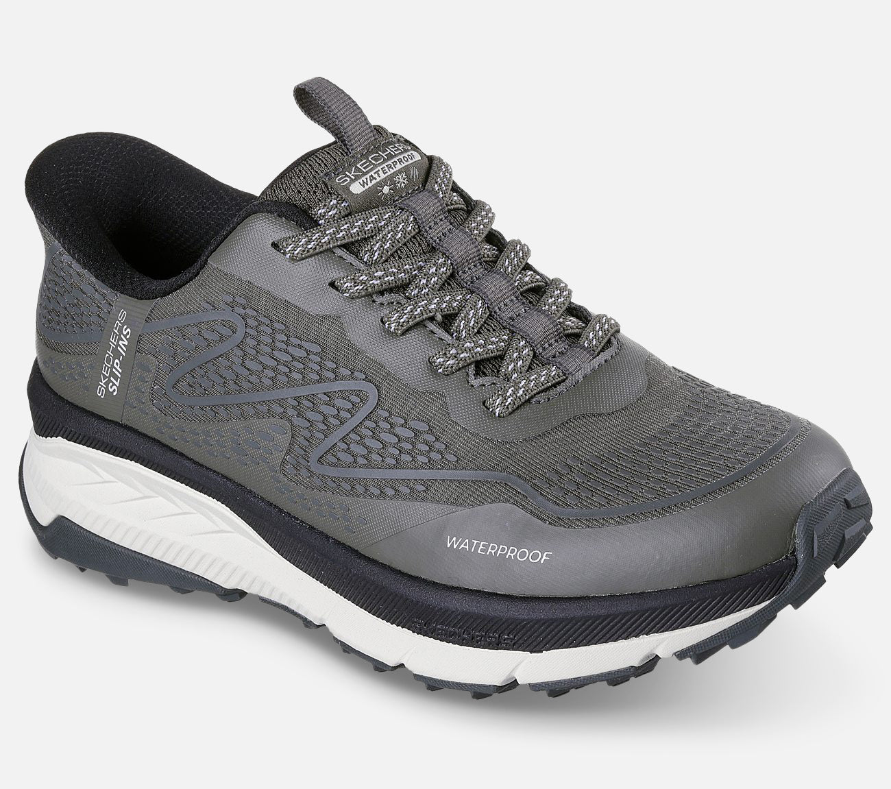 Slip-ins: Switch Back - Mist - Waterproof Shoe Skechers.dk