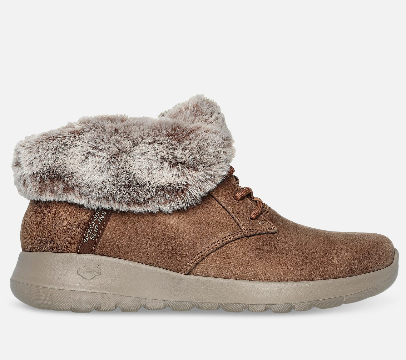 Wide Fit: Slip-ins: On-the-GO Joy - Cozy Charm Boot Skechers.dk