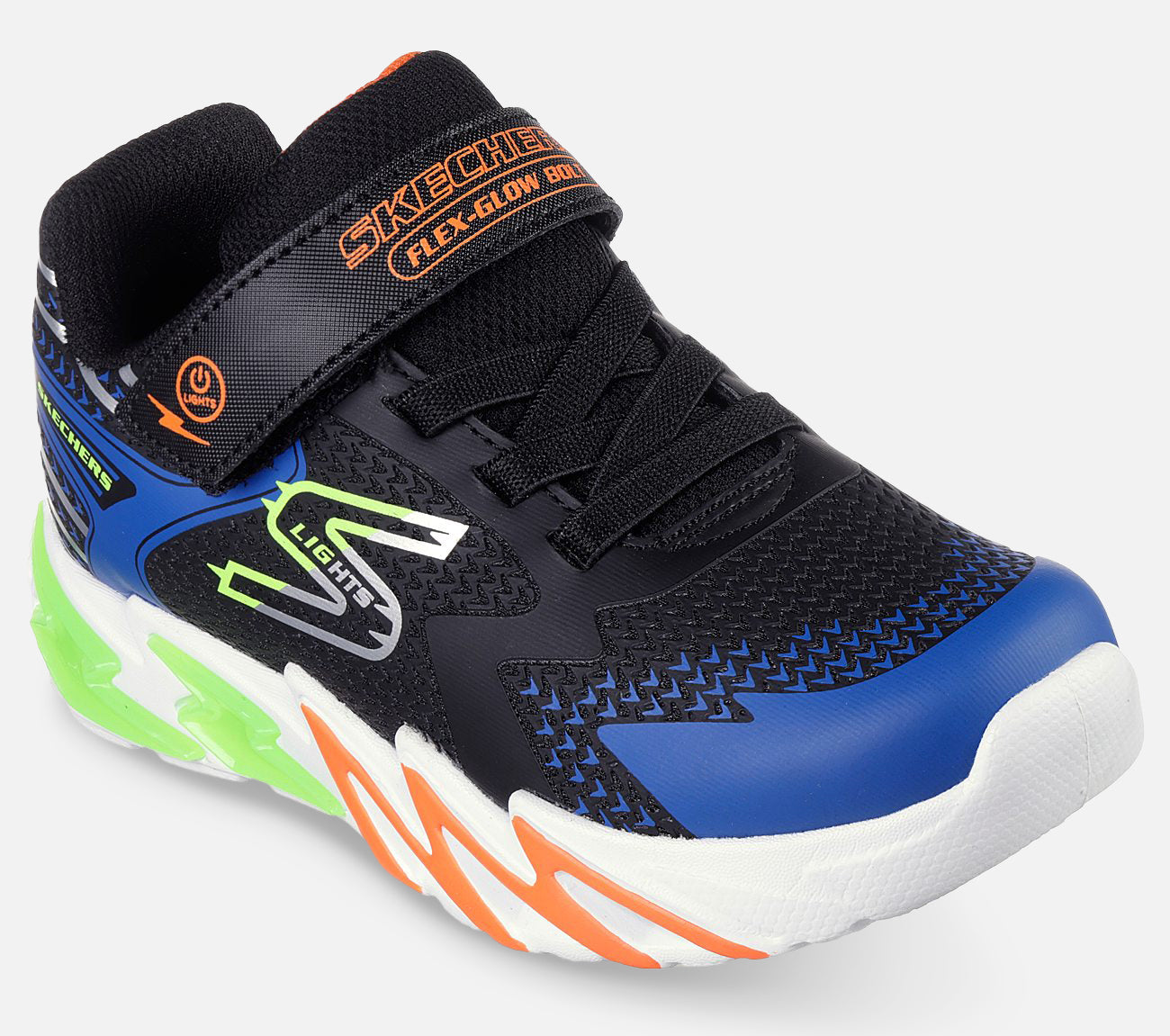 S Lights: Flex-Glow Bolt Shoe Skechers