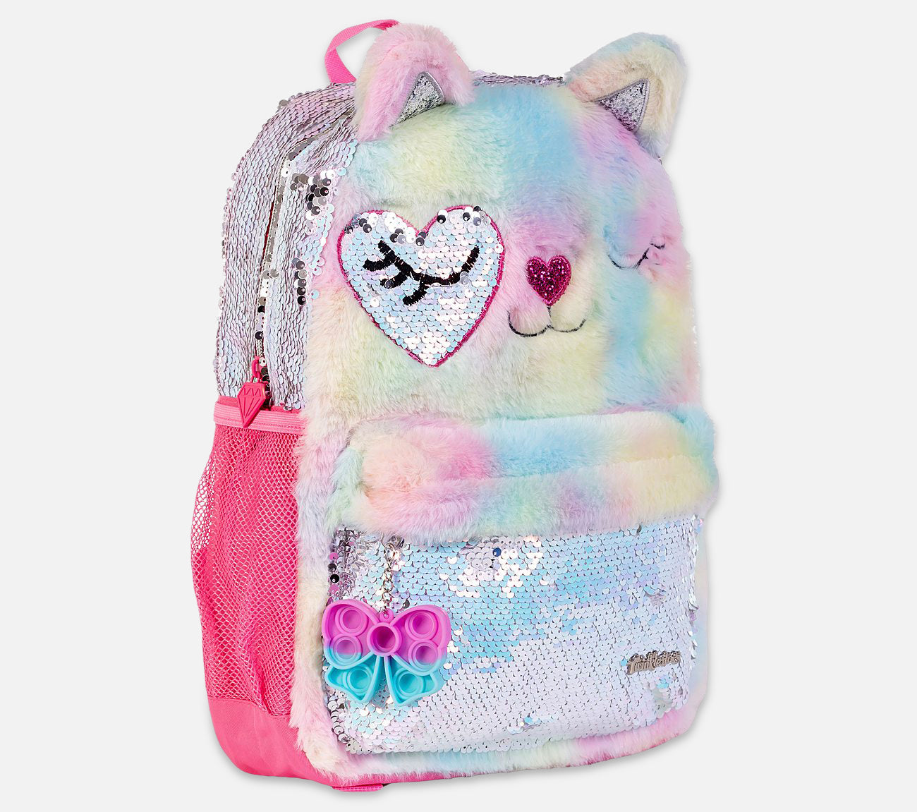 Twinkle Toes: Fur Cat Backpack Bags Skechers.dk