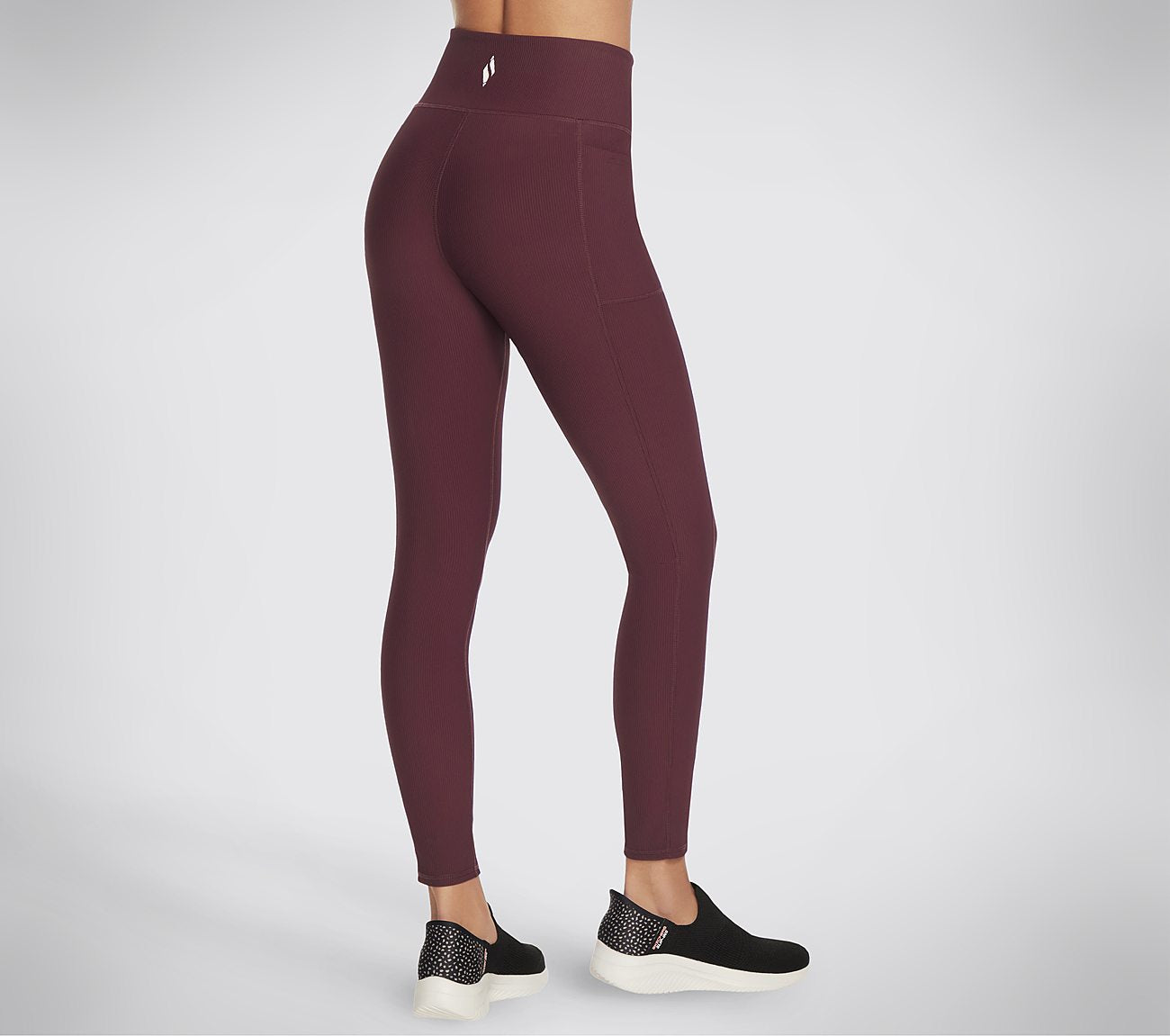 GO FLEX - Rib FL HW Legging Clothes Skechers.dk