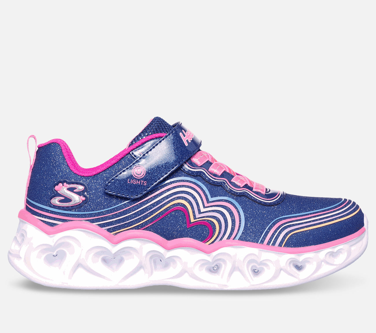 Heart Lights - Retro Hearts Shoe Skechers.dk