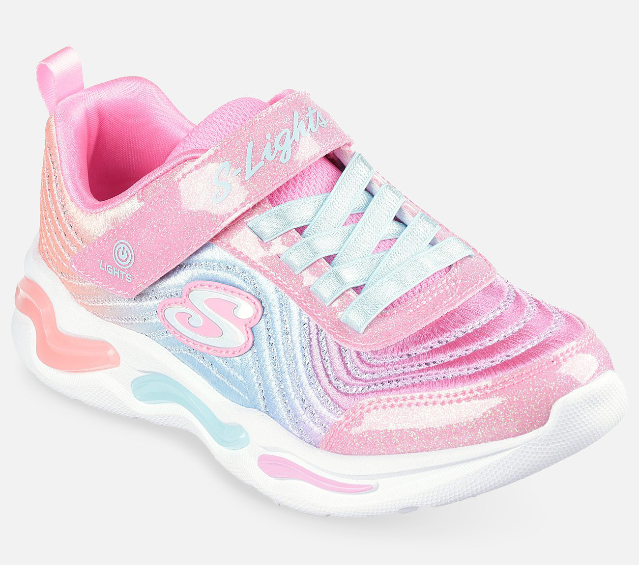 S-Lights: Wavy Beams - Ombre Express Shoe Skechers.dk