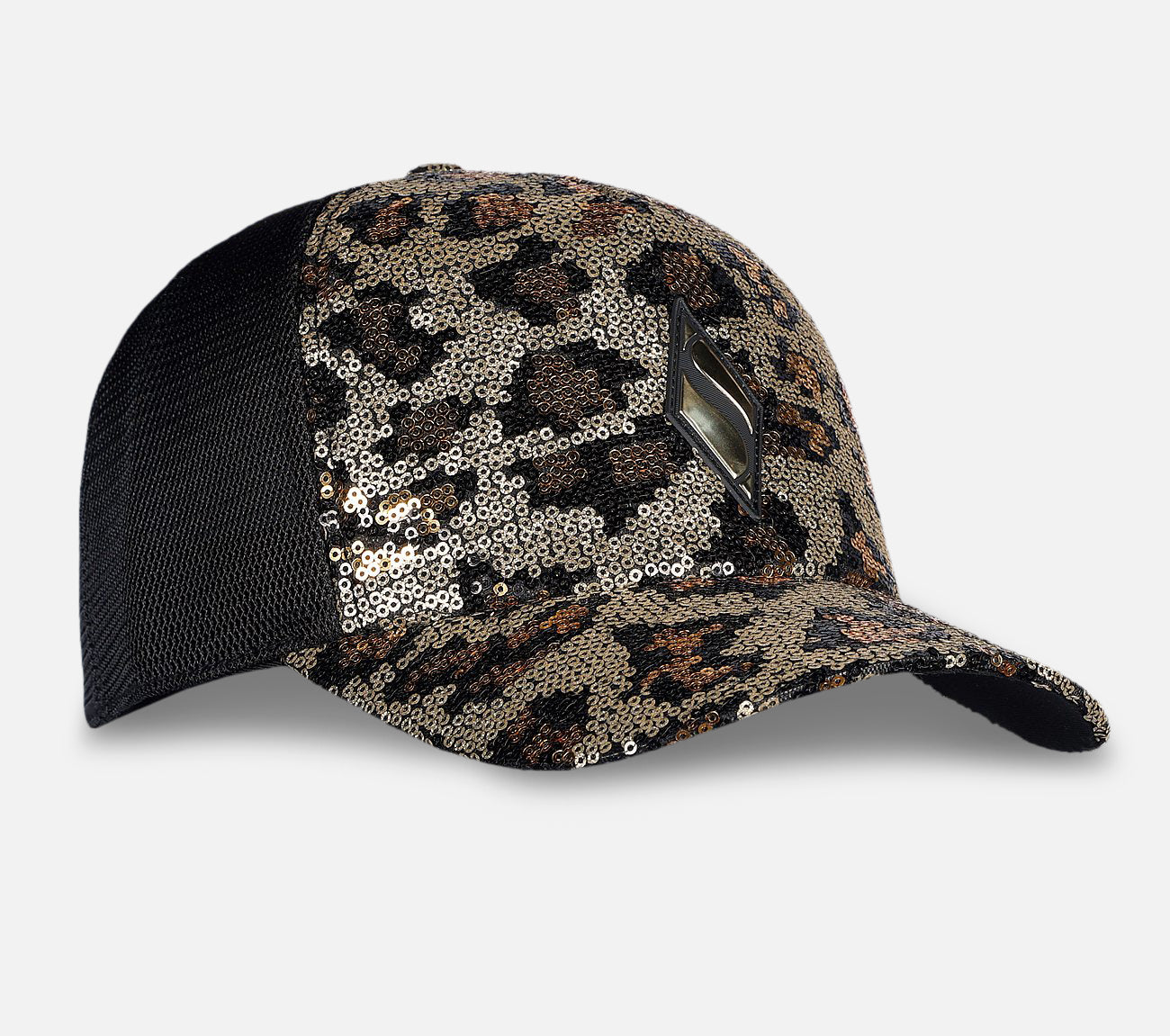 Skech-Shine Cheetah Adjustable Trucker Hat