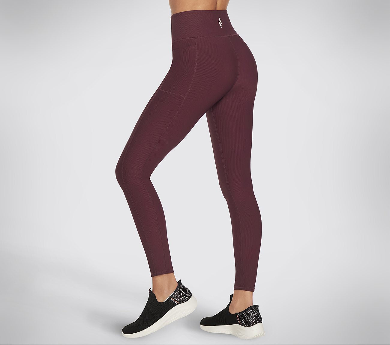 GO FLEX - Rib FL HW Legging Clothes Skechers.dk