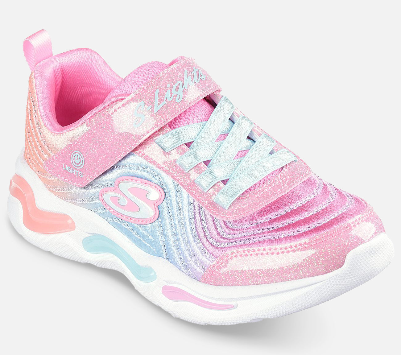 S-Lights: Wavy Beams - Ombre Express Shoe Skechers.dk