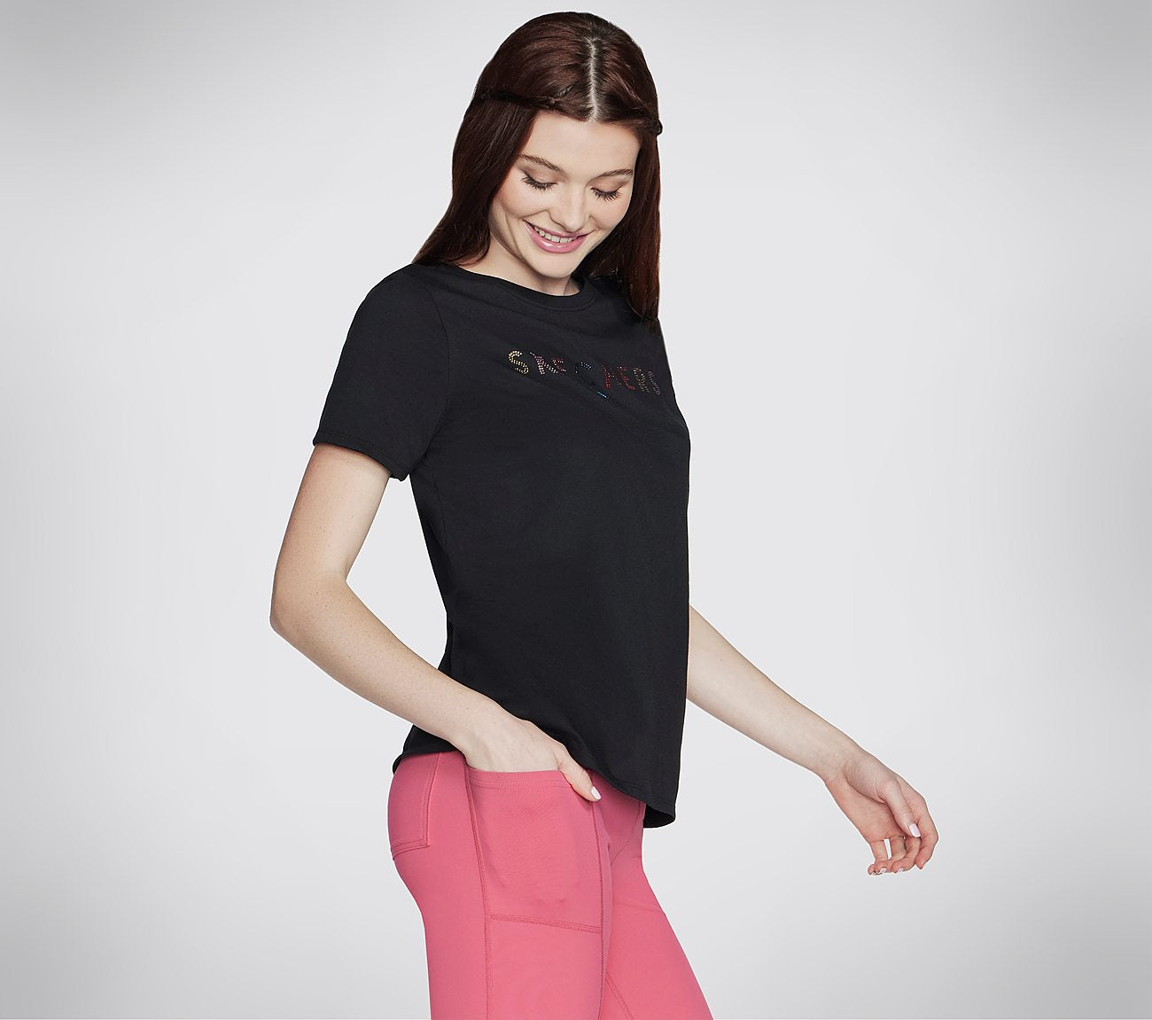 Skechers Shine Tee Clothes Skechers