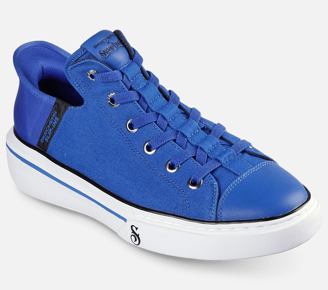 Snoop Dogg: Slip-ins: Snoop One - Boss Life Canvas Shoe Skechers.dk