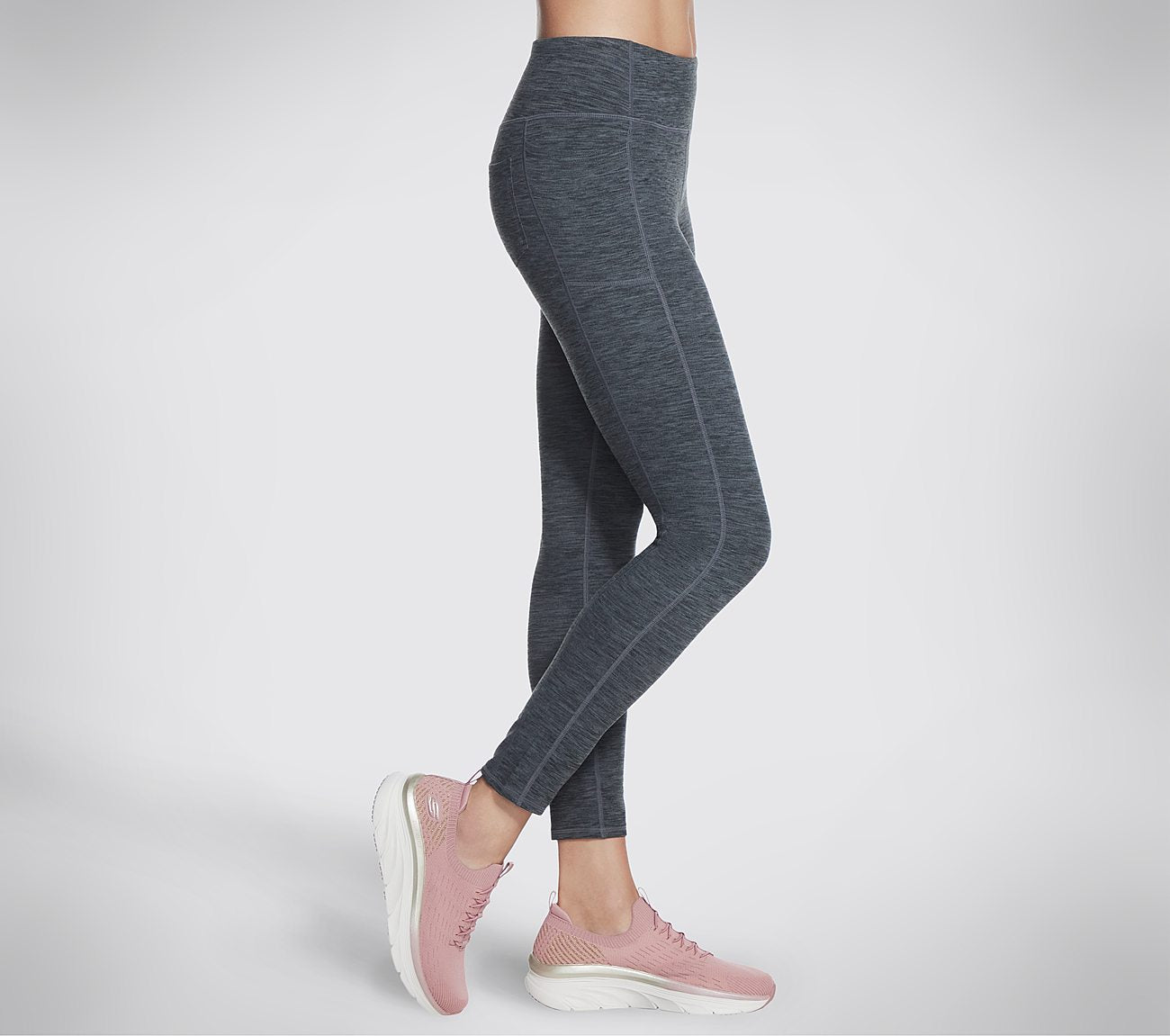 GO STRETCH Diamond Brushed FL HW Legging Clothes Skechers.dk