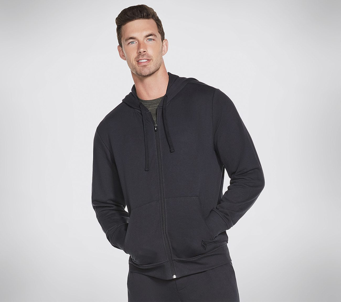 GO WALK Everywhere Full Zip Hoodie Clothes Skechers.dk