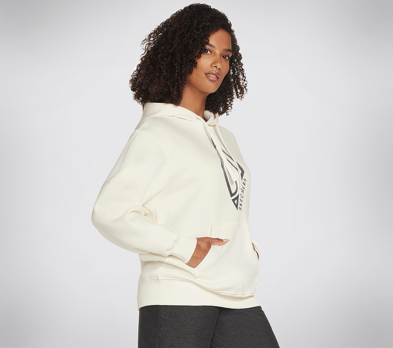 SKECH-SWEATS Diamond Shine Hoodie Clothes Skechers.dk