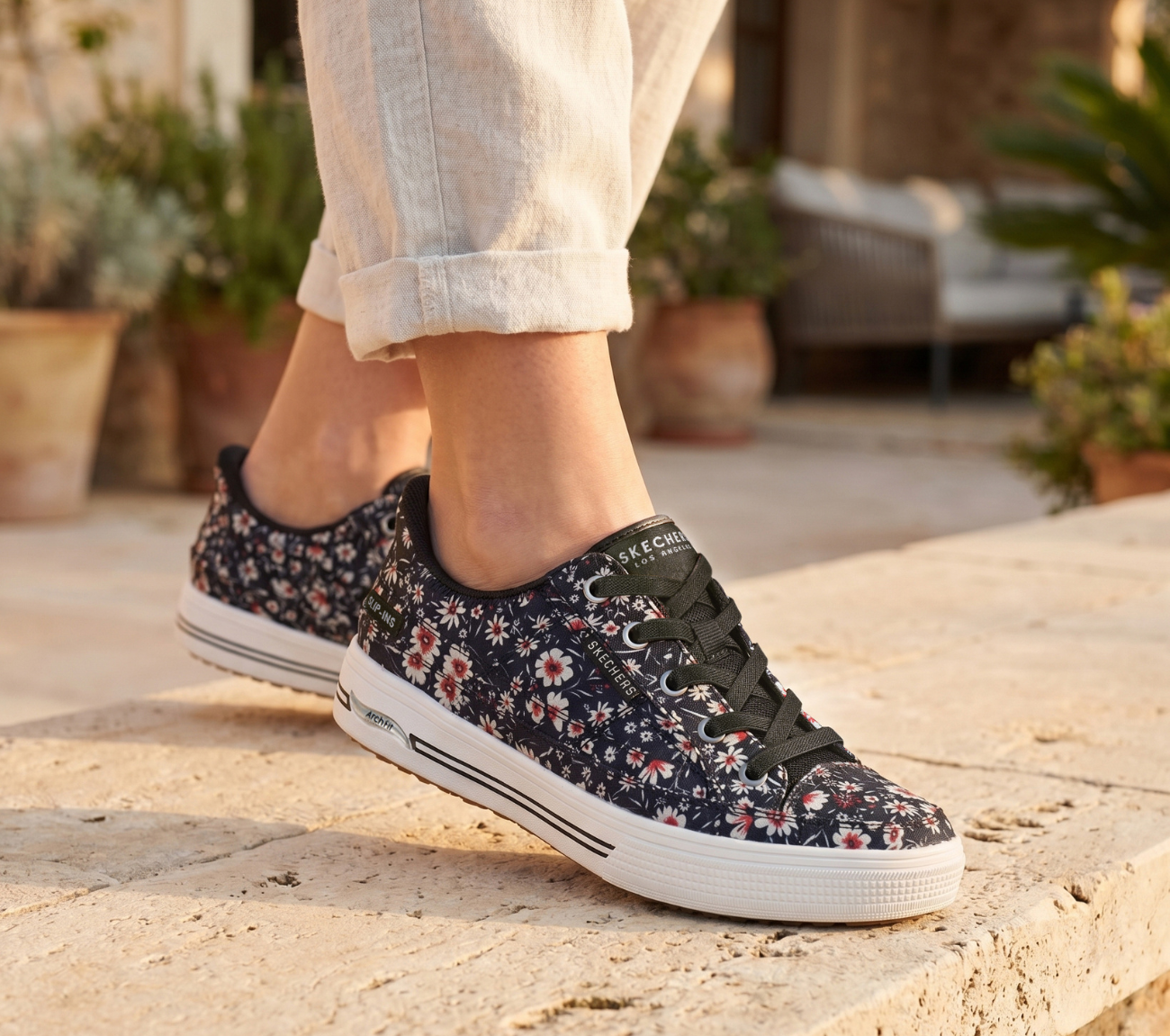 Slip-ins: Arch Fit Arcade - Wild Nite Shoe Skechers.dk