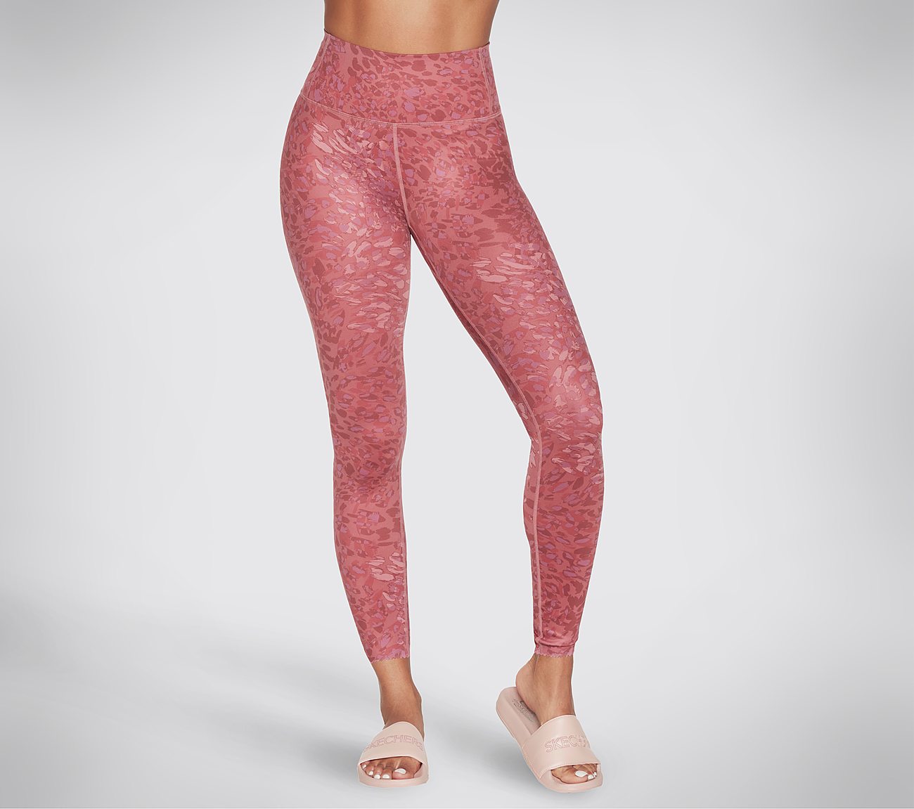 GO Sculpts Leopard Leggings Clothes Skechers