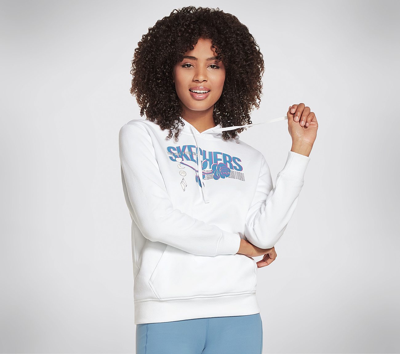 Rose Hoodie Clothes Skechers