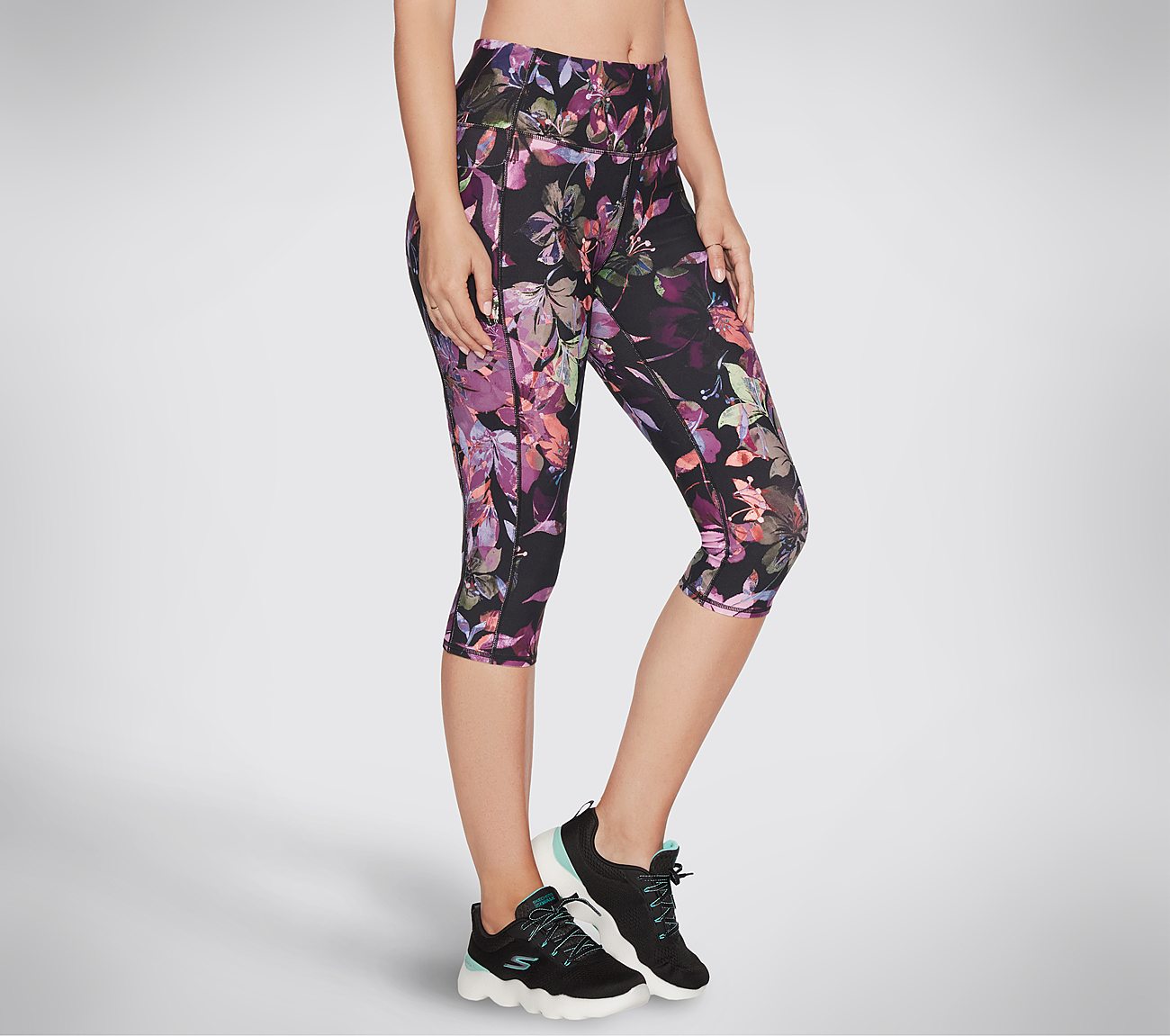 The GO Flex Ultraviolet Capri Leggins Clothes Skechers