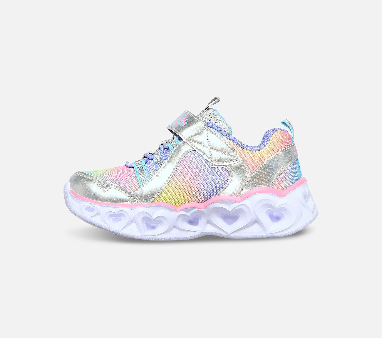 Hearts Lights - Rainbow Lux Shoe Skechers