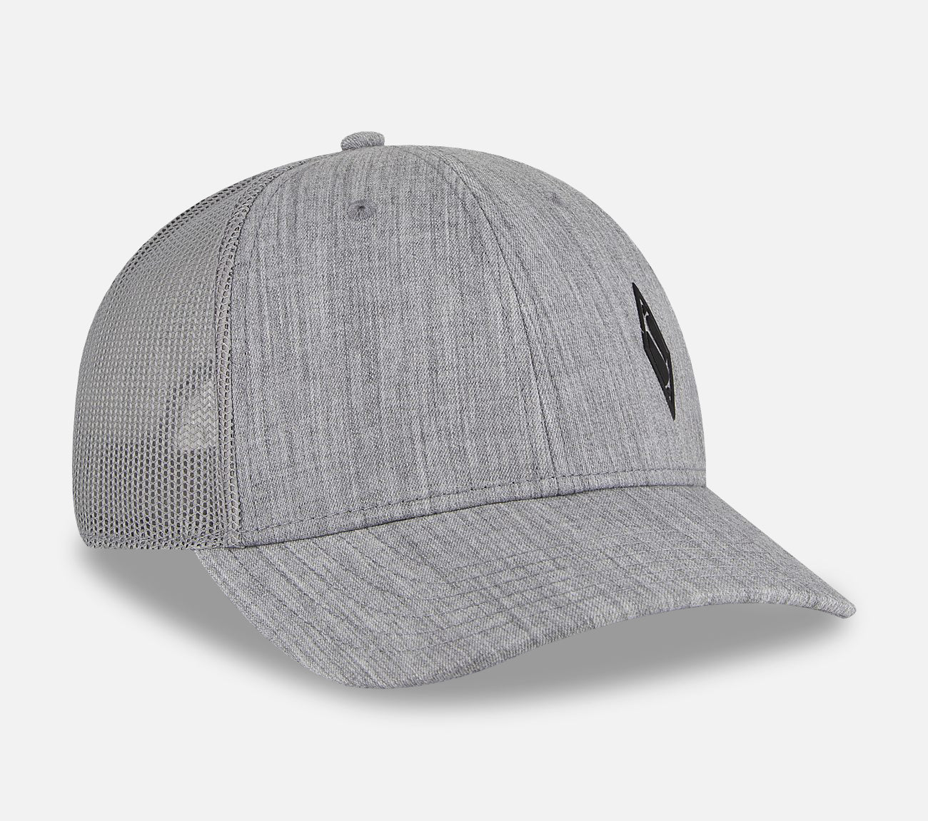 Heather Gray Trucker kasket Hat Skechers