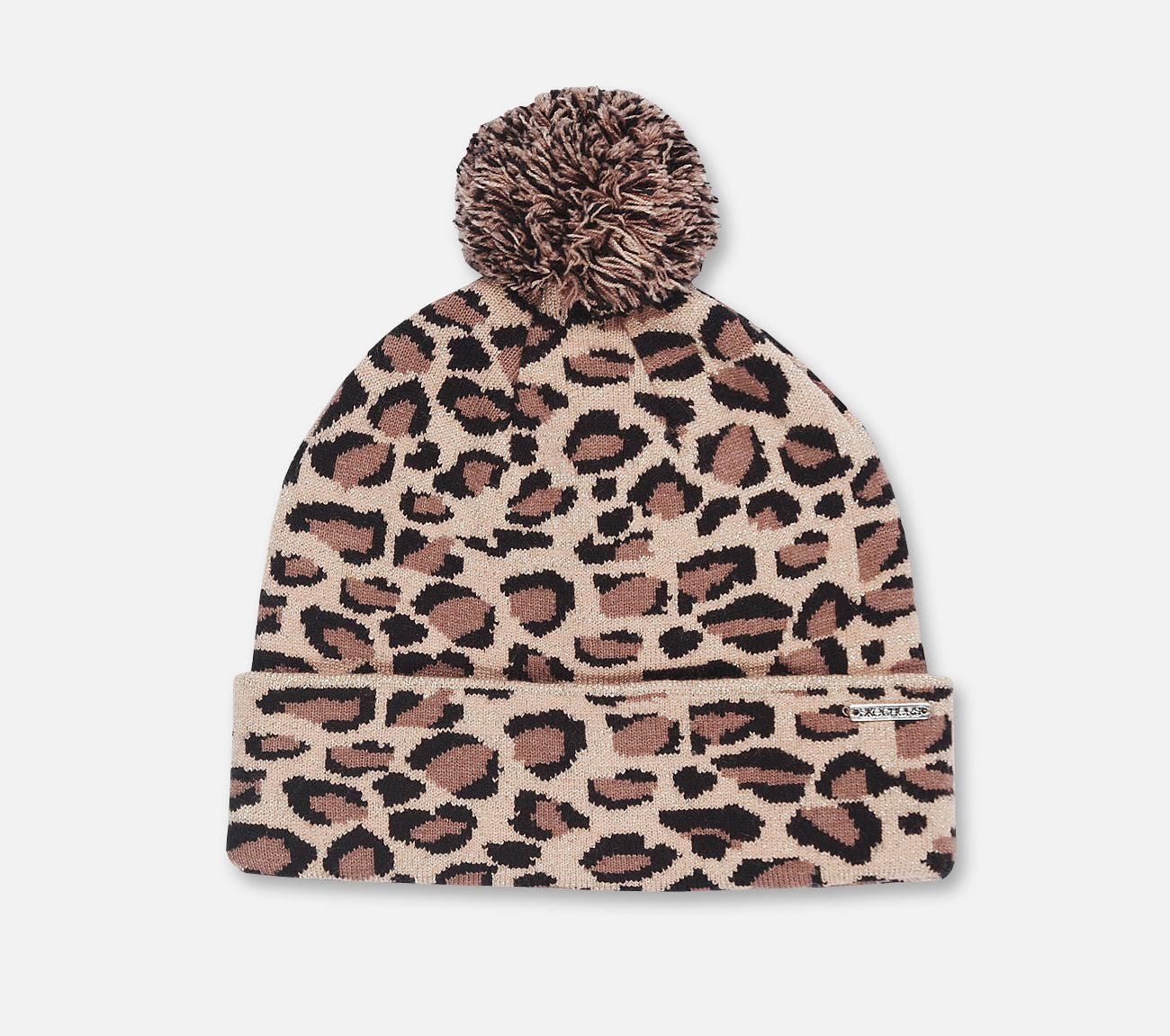 Leopard Jacquard strikhue Hat Skechers