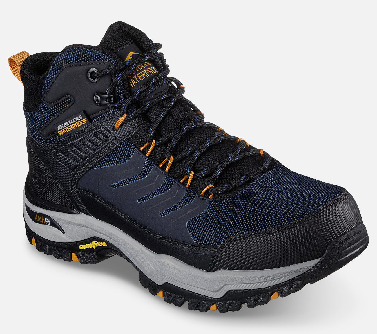 Relaxed Fit: Arch Fit Dawson - Raveno - Waterproof Boot Skechers